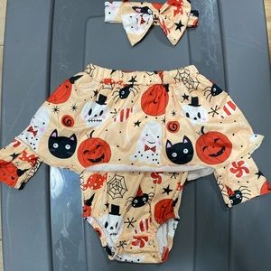 Baby girl Halloween outfit
